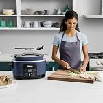 Ninja Foodi PossibleCooker PRO 8.5 Quart Multi-Cooker, with 8-in-1 Slow Cooker, Dutch Oven, Steamer & More, Glass Lid & Integrated Spoon, Nonstick, Oven Safe Pot to 500°F, Navy (Blue) Ninja Foodi PossibleCooker PRO 85 Quart Multi Cooker with 8 in 1 Slow Cooker Dutch Oven Steamer More Glass Lid Integrated Spoon Nonstick Oven Safe Pot to 500F Navy Blue
