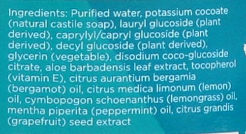Image of Better Life Dish Soap - Liquid Dishwashing Soap with Vitamin E and Aloe for Home & Kitchen Sink - No Gloves Required Kitchen Soap for Sensitive Skin - 22oz Lemon Mint