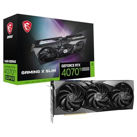MSI GeForce RTX 4070 Ti SUPER Gaming Card Cover