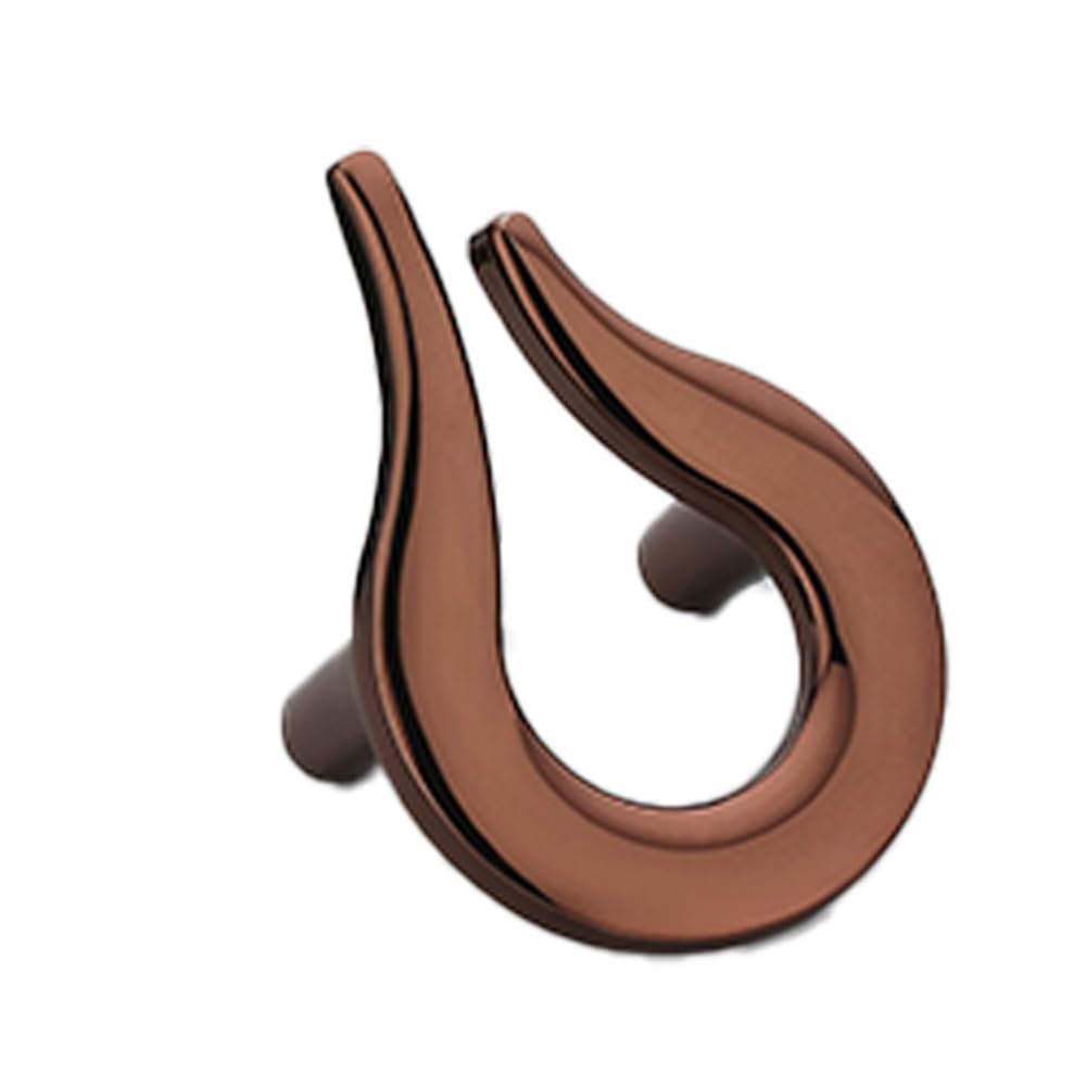 Cola Finish Drawer Knobs Premium Zinc Cabinet Knob for Drawer, Cupboard, Wardrobe &Kitchen Furniture | Durable Decorative Hardware Easy Installation for Home & Office Use - Pack of 2