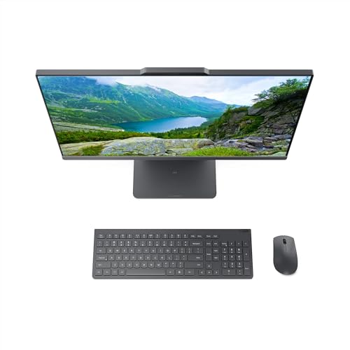 Lenovo IdeaCentre All-in-One Desktop Computer, 24" FHD Display, 6-core AMD Ryzen 5 7535HS, 16GB DDR5, 512GB SSD, Wi-Fi 6, HDMI in&Out, Wireless KB&Mouse, Windows 11 Home - Image 5