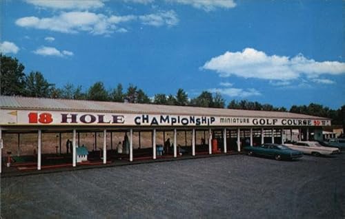 Lomma Championship Miniature Golf Scranton PA Postcard