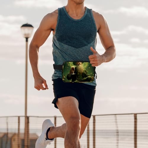 Riñonera para el Día de San Parikh con correa ajustable para running 6