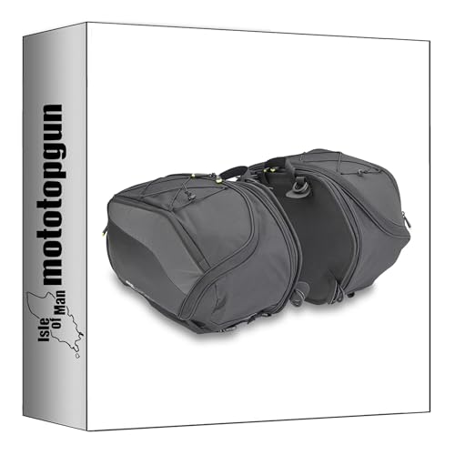 MOTOTOPGUN givi borse laterali ea127b nero 60 lt + attacco compatibile con ktm 890 duke r 2021 2022 2023 ea127b + tr7708
