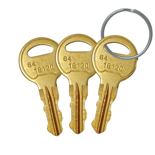 4001-035 84-16120 Door Lock Key Replacement for Gate Openers Door-king Gate Openers (3 Pack)