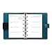 Filofax The Original Organizer, Pocket Size, Dark Aqua - Leather, Six Rings, Week-to-View Calendar Diary, Multilingual, 2025 (C026083-25)
