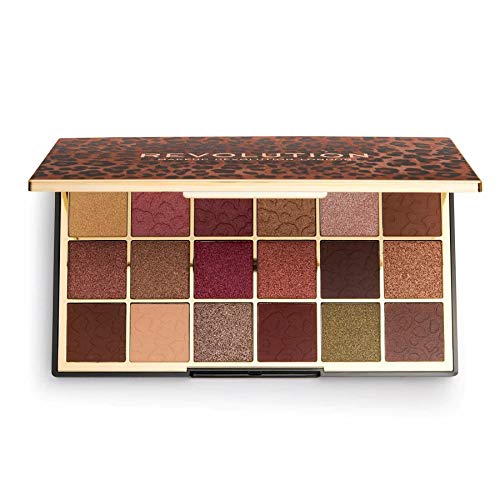 Makeup Revolution Eyeshadow Palette, Wild Animal Courage