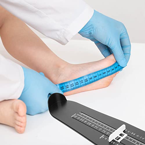 Doitool 2Pcs Shoe Measurement Ruler Feet Size Measurer Plastic Shoes Ruler Sizer Foot Measuring Device Us Standard Shoe Sizer Foot Gauge For Adult Kids Men Women #TOP6