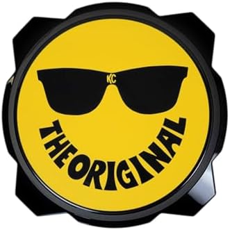 6 Pro6 Gravity Light Cover - 50th Anniversary Smiley Face- Yellow Black KC Logo