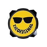 KC HiLiTES 6'' Pro6 Gravity Light Cover - 50th Anniversary Smiley Face- Yellow/Black KC Logo (5114)