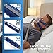 Jacobable 4 Pack CPAP Strap Covers, Universal Soft Mask Strap Cushions, Reduce Red Marks, Pressure & Pain, Comfortable CPAP Mask Strap Covers for Skin Relief (Dark Blue)