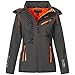 Produktbild Geographical Norway Damen Softshell Jacke Rein Darkgrey Orange M