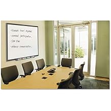 Quartet S535B Classic Melamine Dry Erase Board, 60 x 36, White Surface, Black Frame QRTS535B