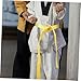 BESPORTBLE Taekwondo Belt Lightweight Colored Martial Arts Waist Belt for Training Competitions Daily Practice Various Comfortable Design