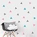 ACEACE Adesivi murali Modello Triangoli 102 pz 6 cm Rimovibili Grandi Triangoli Asilo Nido murale per Bambini Decor Colore Misto (Color : Mixed Color)