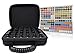 Soothing Terra 30 Bottle Essential Oil Carrying Case with Hard Shell Exterior, Foam Insert and Carrying Handle (Black)
