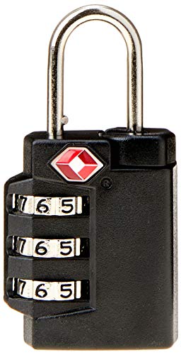 Cadeado com tres segredos TSA, Polo King