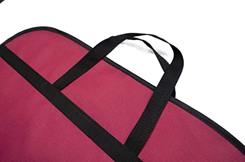 Lightweight Garment Bag, Garment Bags For Hanging Clothes, Garment Bags For Travel, Suit Bag, Garment Bags For Storage, Closet Storage Bag, Waterproof, Small Compact, Durable (Red) #TOP5