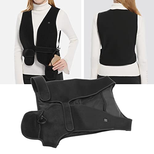 Fdit Gilet Chauffant, Tasses à thé Rechargeables, Mugs, Soucoupes, Tasses à thé, Veste Chauffante, Col en V, Veste Chauffante Rapide, USB, Chauffage électrique pour Les – vue 3