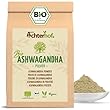 Ashwagandha Pulver BIO 500g | fein gemahlene Ashwagandhawurzel | in Bio-Qualität | 100% naturrein | ideal zur Zugabe in Smoothies, Säfte, Goldene Milch, Moon Milk & Co | vom Achterhof