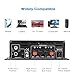 Hosyond Bluetooth 5.0 Audio Amplifier 400W+400W 2.0 CH AMP HiFi Stereo Treble Bass Audio Receiver for Passive Speakers Theater System AK-380
