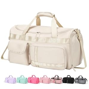MAXTOP Travel Duffle Bag for Women Carry On Tote Weekender Overnight Bag Large Capacity Duffel Bag with Shoe Compartment,Gym Tote Bag with Dry and Wet Separation