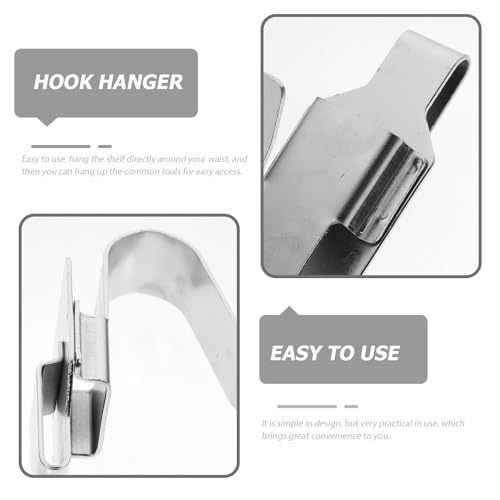 Portaherramientas clip de acero inoxidable resistente y no deformable 4