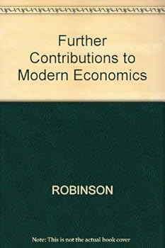 Paperback Further contributions to modern economics Book