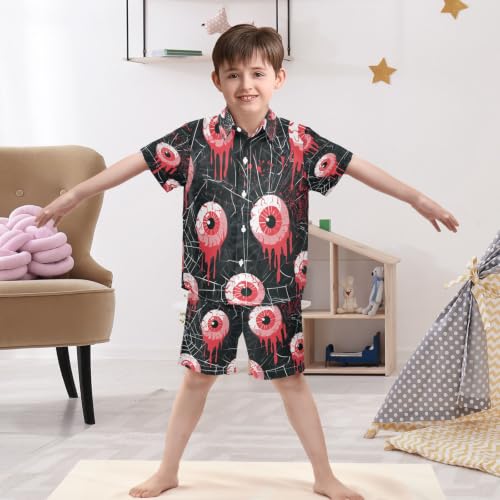 Image of Boccsty Ice Cream Drip Boy Summer Shorts Sets Hawaiian Toddler Boys T-Shirt & Pants 2 Pcs 3T-10T