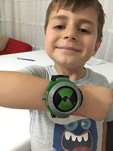 XuanAn Relógio infantil Ben 10 Omnitrix Brinquedos para crianças, projetor, projetor aniversário, ve