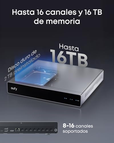 Système de vidéosurveillance NVR PoE eufy S4 - 9