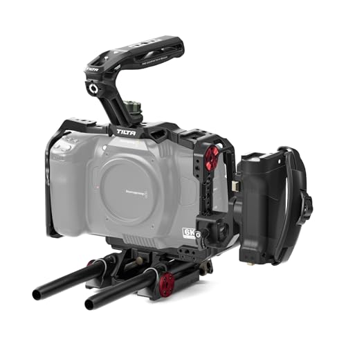 Cage BMCC 6K Tilta Kit Advanced avec plaque LWS 15mm et poignée latérale