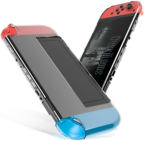 （11:00時点） Nutmeg【透明感 TPU素材】Switch 2 ケース クリア Switch 2 カバー 放熱設計 スイッチ2 ケース 保護カバー 着脱簡単 黄ばみにくい スレ傷防止 滑り止め 落下防止 耐衝撃 軽量 薄型