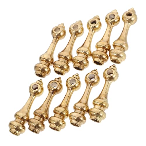 Yardenfun Fence Accessories 4Mm Hole Diameter Rail Post Connectors and Furniture Hardware for Wine Cabinet Cart and Decorative Railing Spindles