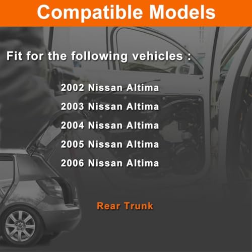 Image of Trunk Lacth Compatible with 2002-2006 Altima Rear Tailgate Door Deck Lid Lock Assembly
