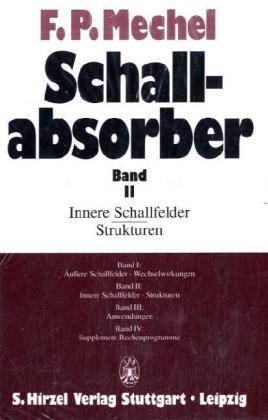 Schallabsorber II. Innere Schallfelder, Strukturen, Kennwerte