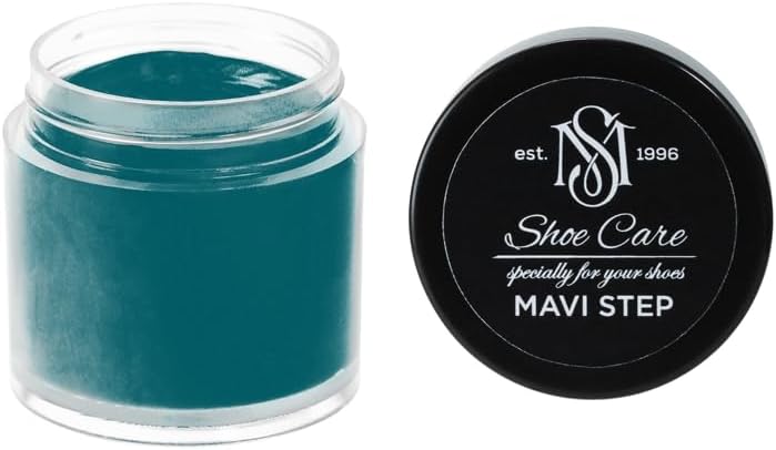 Nutritive Leather Spray - NCS S 4550-B20G Baltic Sea Blue - Deep Conditioning & Shoe Color Restoration for Smooth Leather by MAVI STEP - 1.70 fl oz / 50 ml