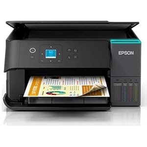 Epson EcoTank ET-2950 Imprimante à Réservoirs D’encre | Maison & Petit Bureau | Wi-Fi | A4 | Imprimer, Copier, Numériser | Écran LCD 3,7cm | Impression Recto Verso Auto | Jusqu’à 3 Ans d’encre inclus