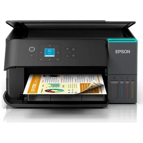 Epson EcoTank ET-2950 Imprimante à Réservoirs D’encre | Maison & Petit Bureau | Wi-Fi | A4 | Imprimer, Copier, Numériser | Écran LCD 3,7cm | Impression...