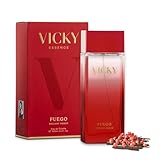 VICKY ESSENCE Fuego Radiant Amber Eau de Toilette 100ml | Perfume Mujer Oriental Amaderado | Oud Cardamomo Ámbar Vainilla
