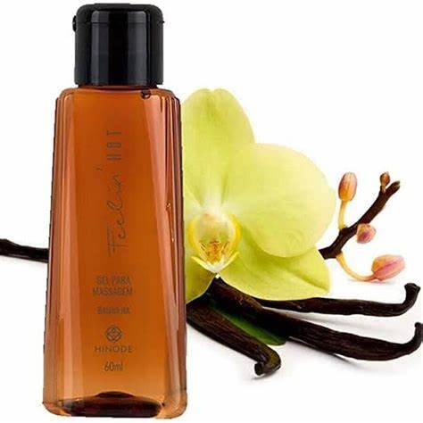 Gel Para Massagem Feelin Hot Baunilha 60ml Original Hinode