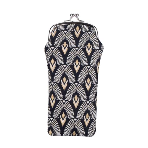 Image of Signare Tapestry Glasses Case for Women Eyeglass Case with Fashion Pattern Design