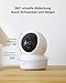 EZVIZ 1080P WLAN IP Kamera, schwenkbare Überwachungskamera Innen mit Zwei-Wege-Audio, Bewegungsverfolgung, IR Nachtsicht für Haustier, Hunde, Babyphone kompatibel mit Alexa, C6N