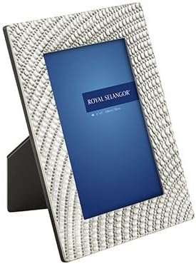 Royal Selangor Hand Finished 8515 Collection Pewter Photo Frame (4R) Gift