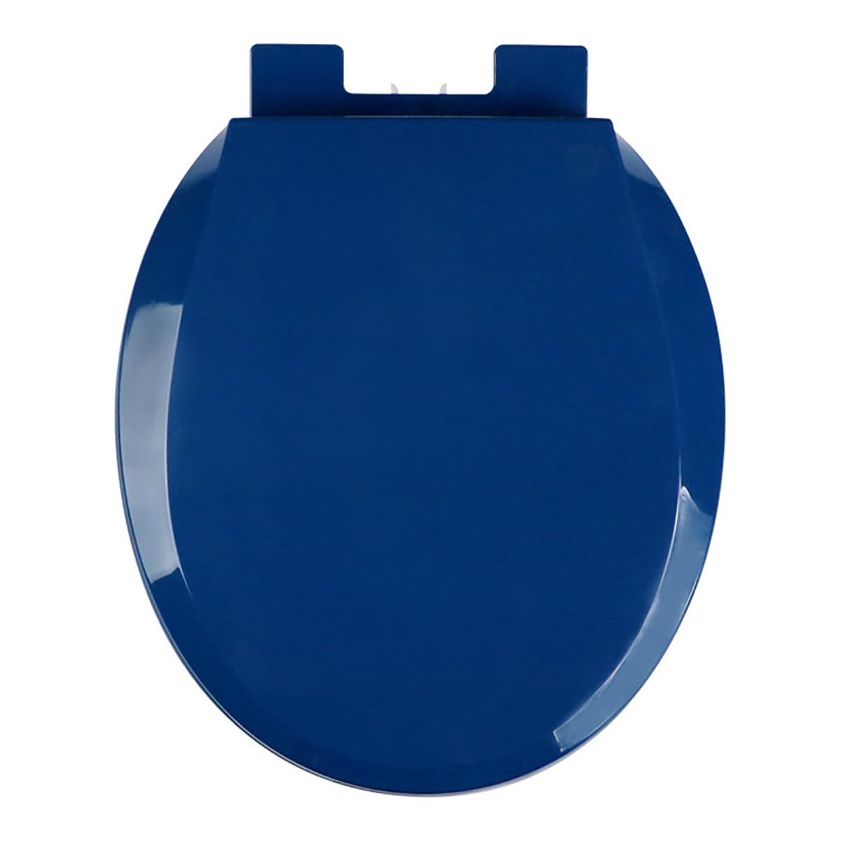 Ldhsjh Navy Quiet Close Toilet Seat, Slow Installation Stay Clean Durable Pp Material Wc Seat, Adjustable, Lightweight, Portable, User-Friendly, Compact, Noise, Round, Inch