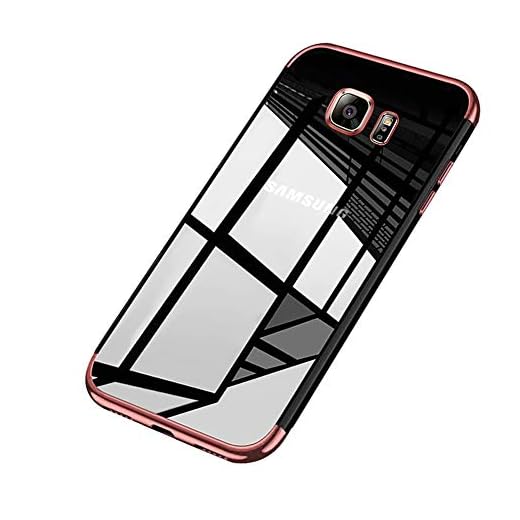 PTP01431-ALL Galaxy S7 Edge skal, Galaxy S7 Edge silikonfodral, Surakey rosguld