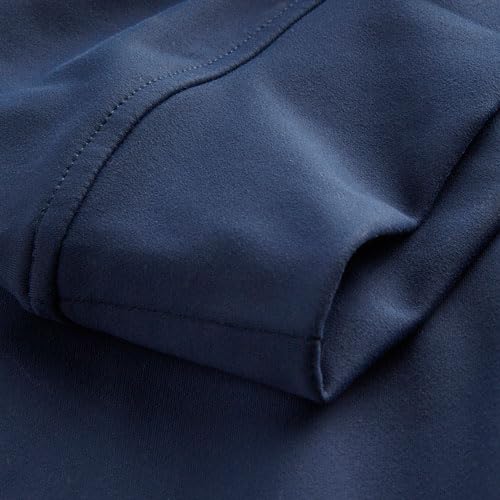 TGW Mens Solid Midweight 1/4 Zip Golf Vest for Golfing Navy M