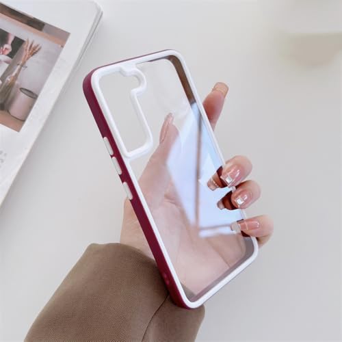 Couverture arrière rigide en PC pour Samsung A73 coque transparente ultra antichoc SCH
