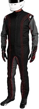 K1 Race Gear CIK/FIA Level 2 Approved Kart Racing Suit Red, 6X-Small