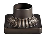 Kichler 9592RZ Pedestal Mount, Rubbed Bronze